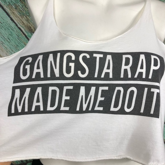 C1 - Racer Back White Tank Top - OS - Picture 2 of 6